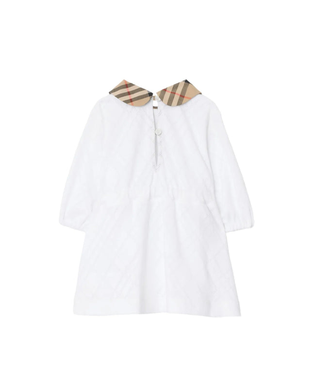 kids atelier Burberry-C:N2 DRAYA LS:166725:A1464-WHITE-CN DRESSES