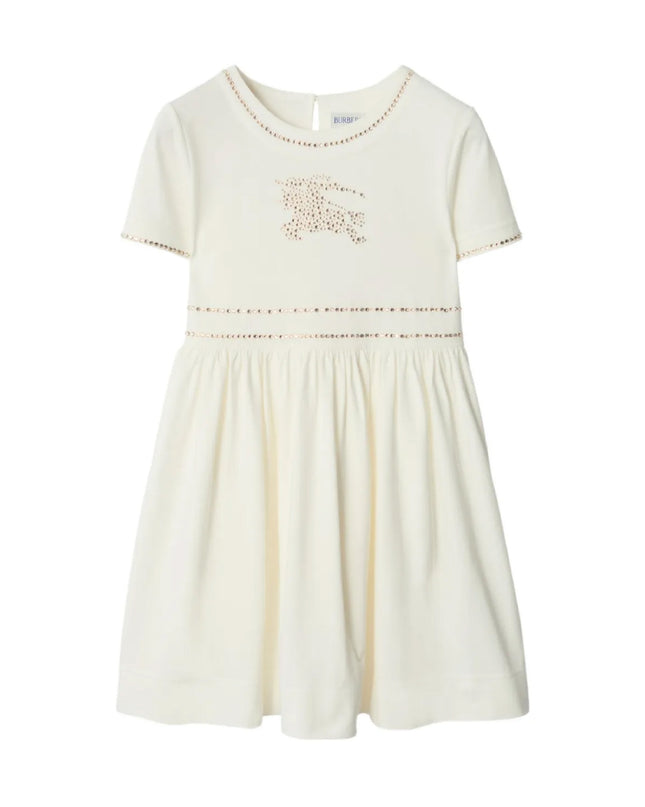 kids atelier burberry Girls Ivory Equestrian Knight Dress