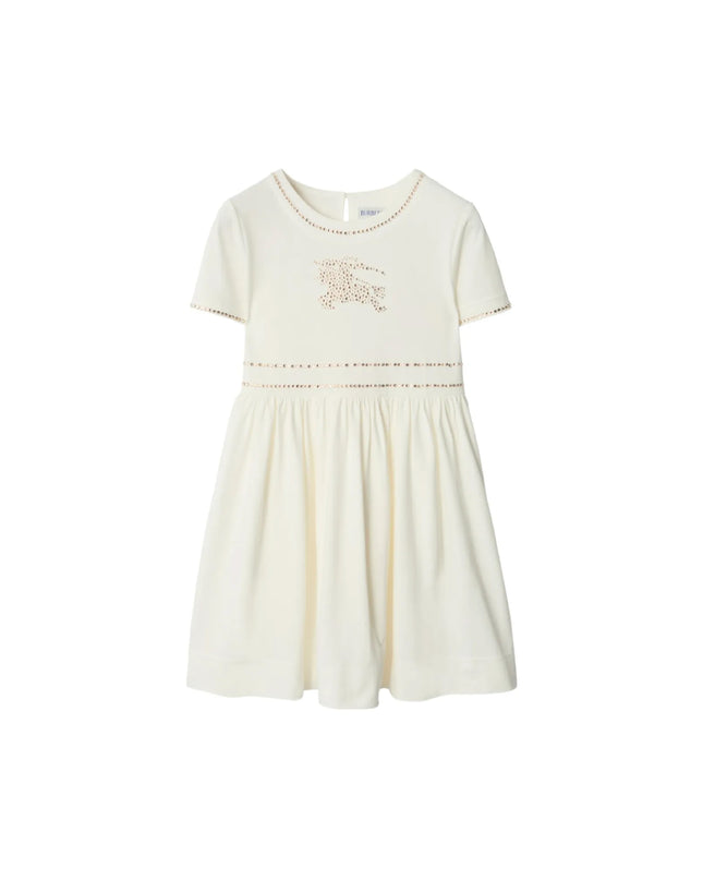 kids atelier Burberry-C:KG2 AGGIE CRYSTAL:153156:B7347-SALT-CG DRESSES