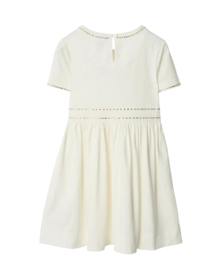 kids atelier burberry Girls Ivory Equestrian Knight Dress