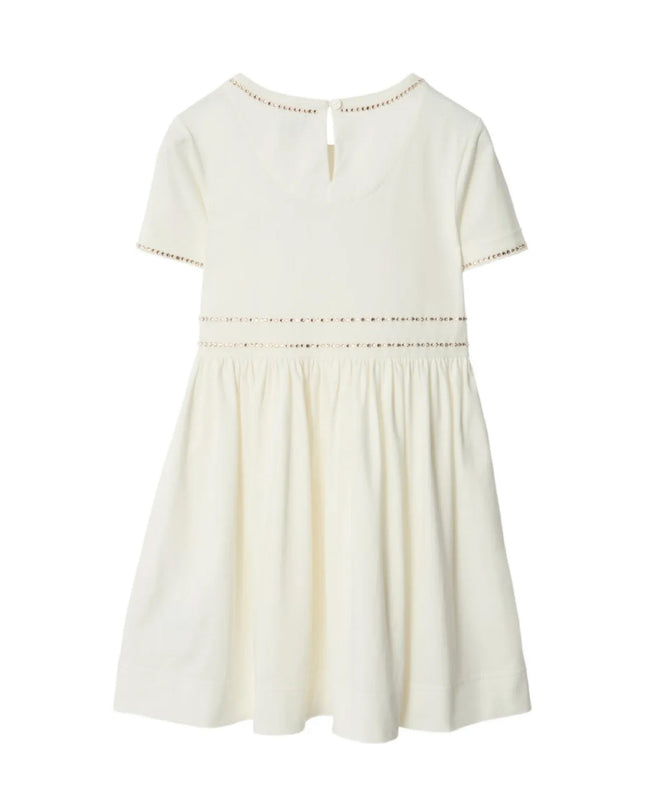 kids atelier burberry Girls Ivory Equestrian Knight Dress
