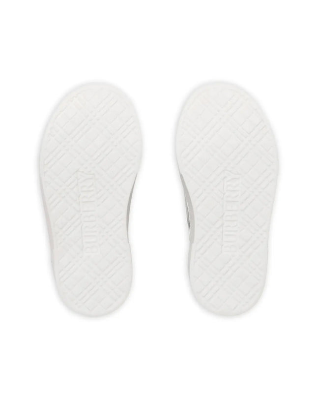 kids atelier Burberry Velcro Straps Check sneakers