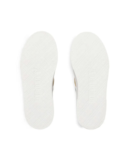 kids atelier Burberry Slip-on Check Sneakers