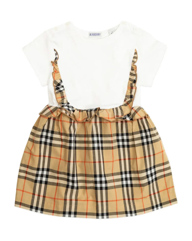kids atelier Burberry Short-Sleeve Check Dress