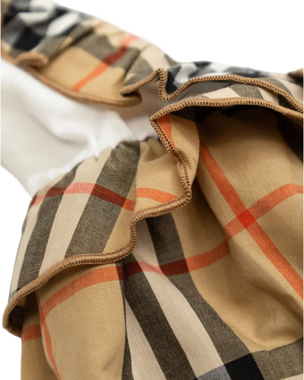 kids atelier Burberry Short-Sleeve Check Dress