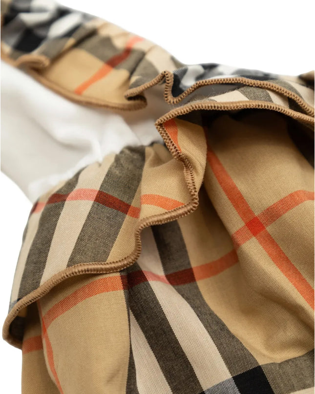 kids atelier Burberry Short-Sleeve Check Dress
