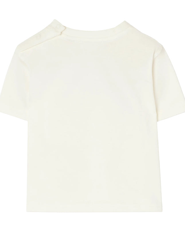 kids atelier burberry White Thomas Bear and Friends Cotton T-shirt