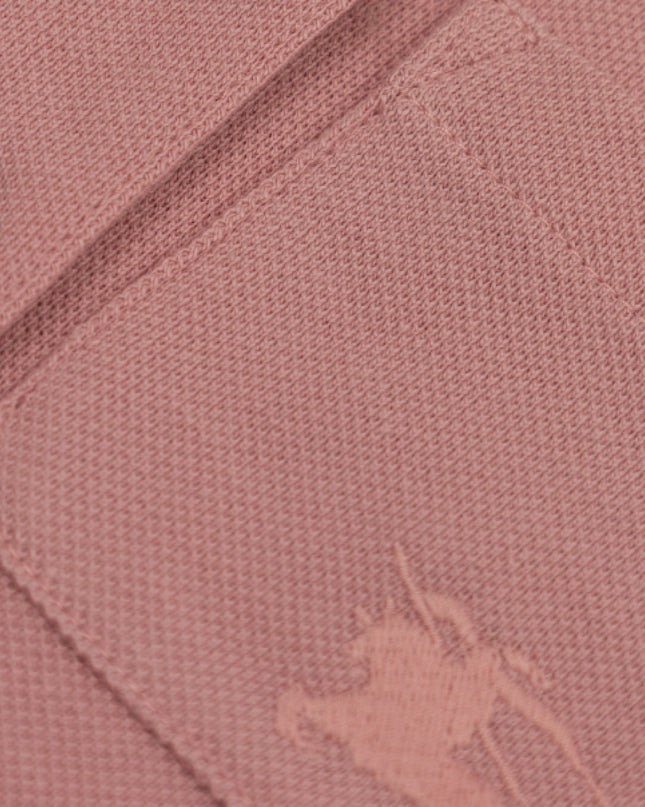 kids atelier burberry Pink Cotton Piqué Polo Dress