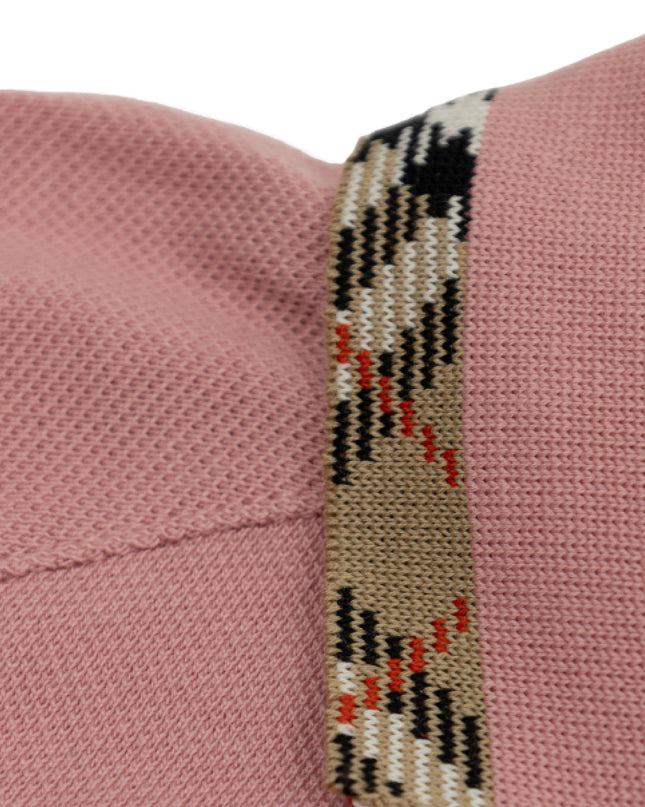 kids atelier burberry Pink Cotton Piqué Polo Dress