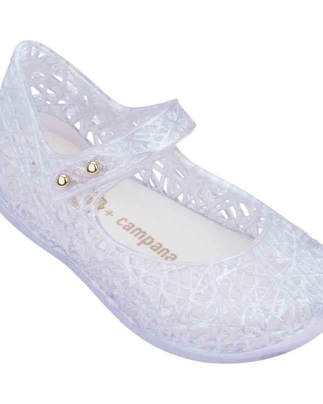MELISSA-MINI CAMPANA ZIG ZAG VI-31510-03832-CLEAR