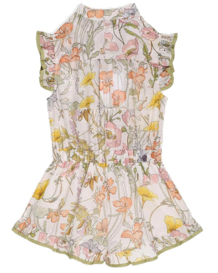 ZIMMERMANN-JEANNIE FRILL PLAYSUIT-1792YSS224-PATCH NOUVEAU FLORAL