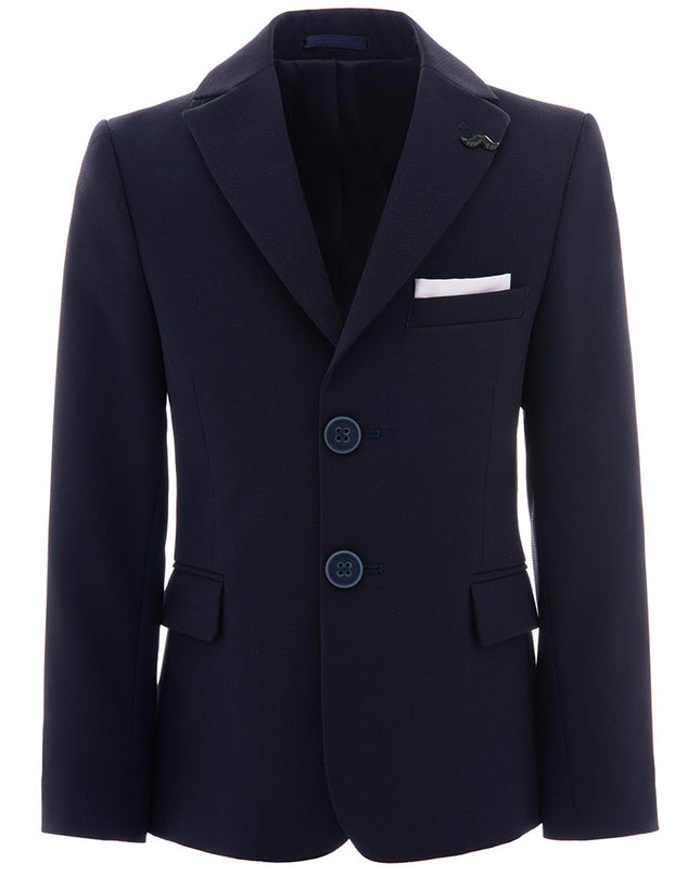 Moustache-22M20-Navy-Twill Blazer