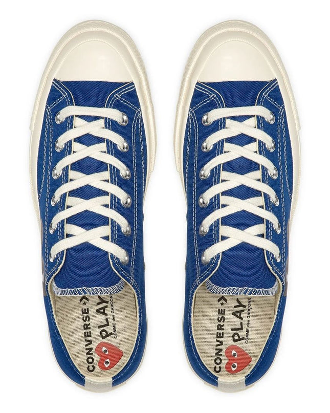 Blue Converse Low Top Sneakers