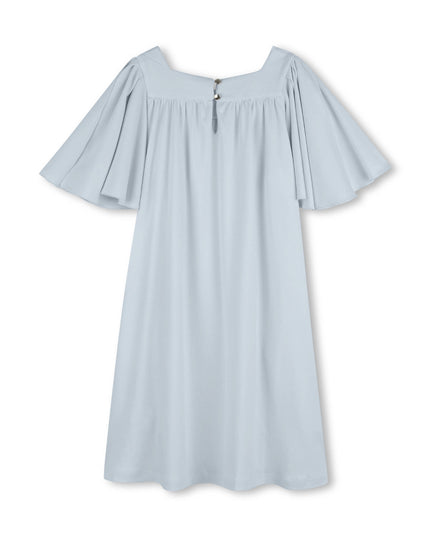 kids atelier chloe Blue Wide-Sleeve Dress