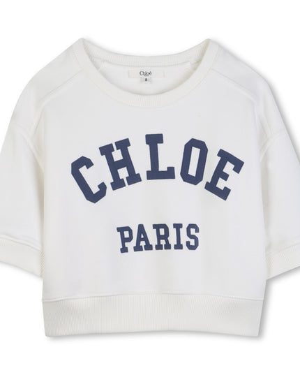 kids atelier chloe Off White Chloé Paris Sweatshirt