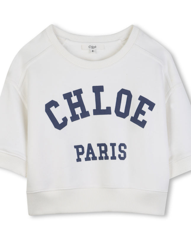 kids atelier chloe Off White Chloé Paris Sweatshirt