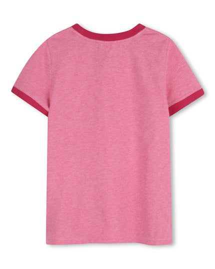 kids atelier chloe Pink Chloé Logo T-Shirt