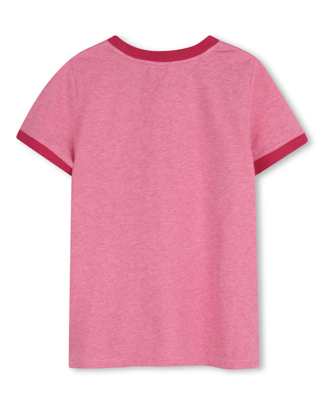 kids atelier chloe Pink Chloé Logo T-Shirt