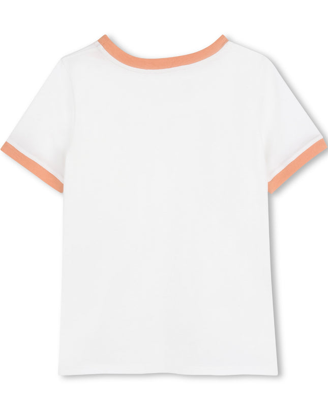kids atelier chloe White Chloé Pocket T-Shirt