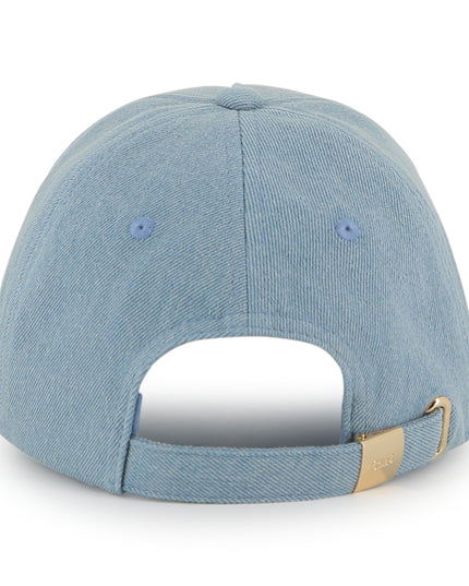 kids atelier chloe Light Blue Chloé Paris Denim Cap