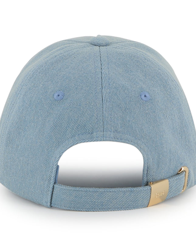 kids atelier chloe Light Blue Chloé Paris Denim Cap