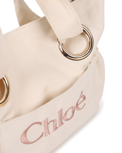 kids atelier chloe Ivory Chloé Ring-Detail Handbag