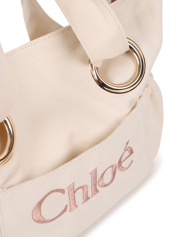 kids atelier chloe Ivory Chloé Ring-Detail Handbag