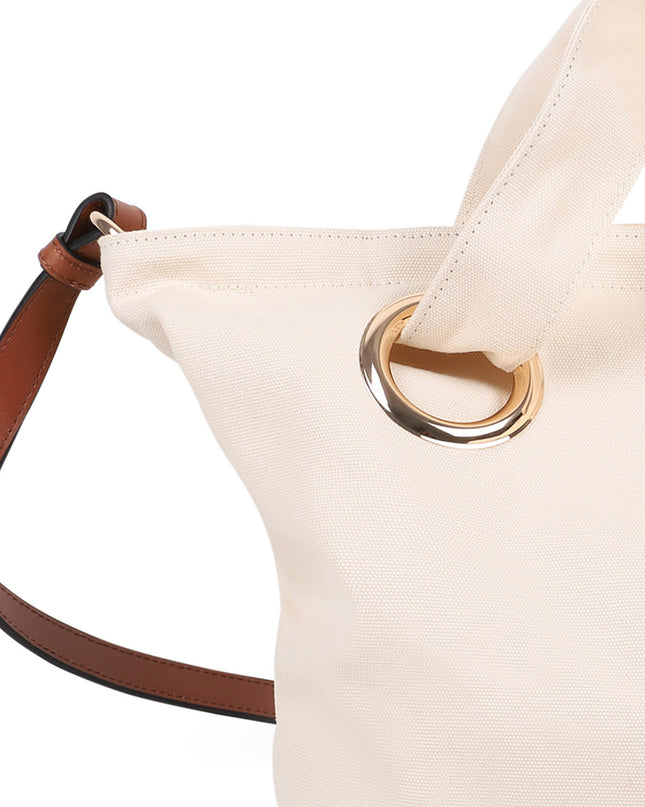kids atelier chloe Ivory Chloé Ring-Detail Handbag