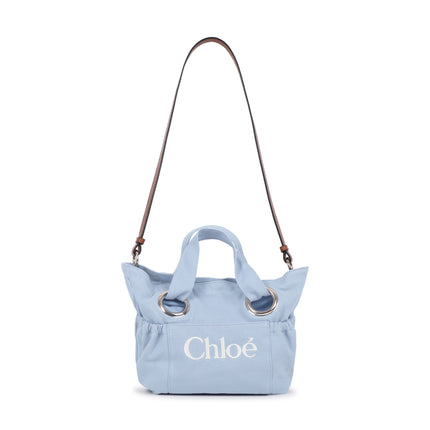 kids atelier chloe Blue Chloé Ring-Detail Handbag