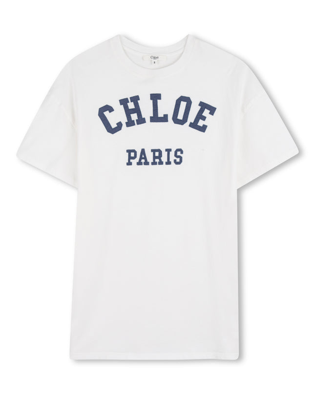 kids atelier chloe Off White Chloé Signature Dress