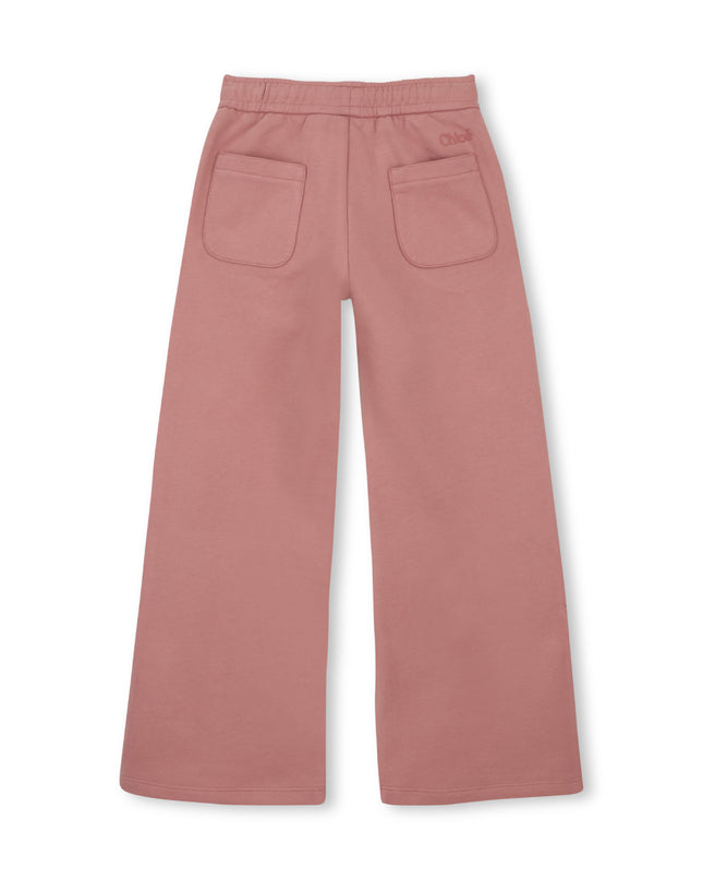 Kids Atelier Chloe Vintage Rose Logo Drawstring Pants