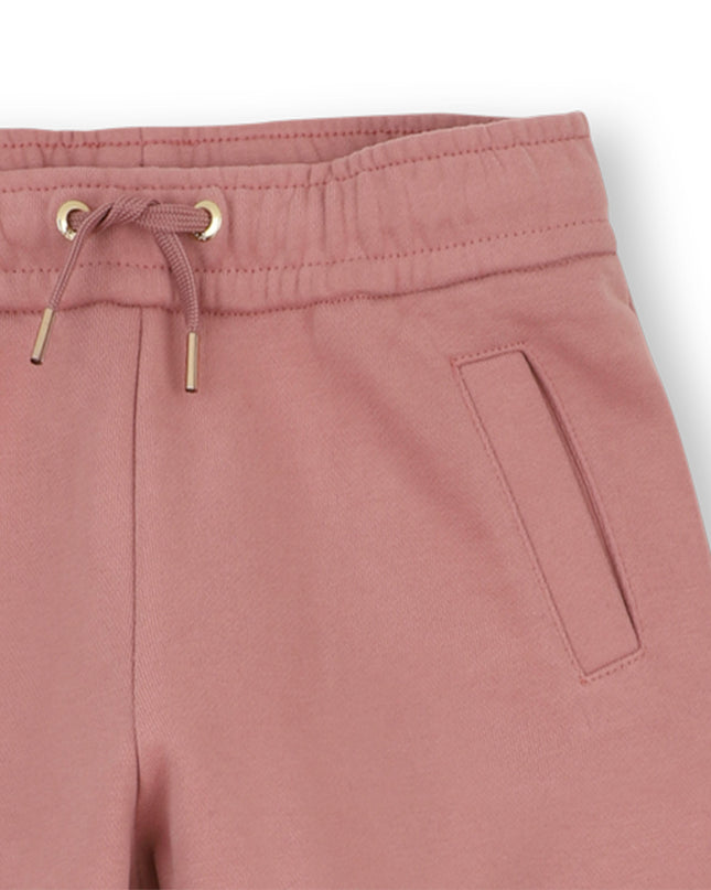 Kids Atelier Chloe Vintage Rose Logo Drawstring Pants