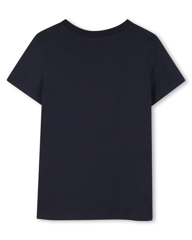 Kids Atelier Chloe Navy Logo Tee