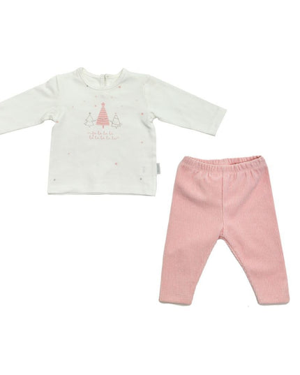 Andy Wawa-PINK-Baby set 2 PCS SET VELVET BABY STARS-AC22305
