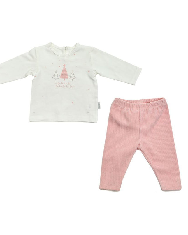 Andy Wawa-PINK-Baby set 2 PCS SET VELVET BABY STARS-AC22305