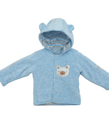 Andy Wawa-BLUE-Baby MONT COAT VELVET TINY BEAR&FRIENDS-AC22325