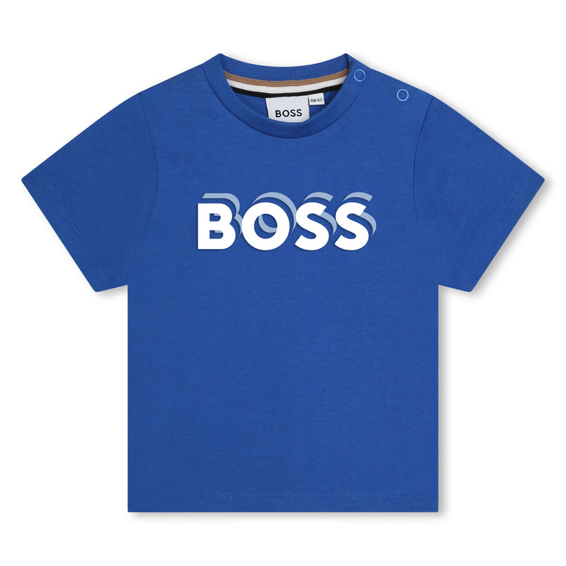 boss-j50604-872-bb-Electric Blue Logo T-Shirt