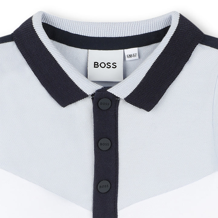 boss-j50781-10p-bb-White Logo Romper
