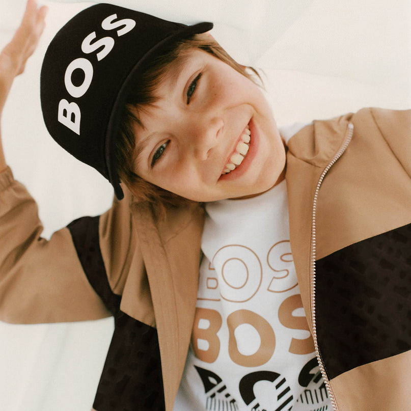 boss-j50775-10p-kb-White Logo T-Shirt