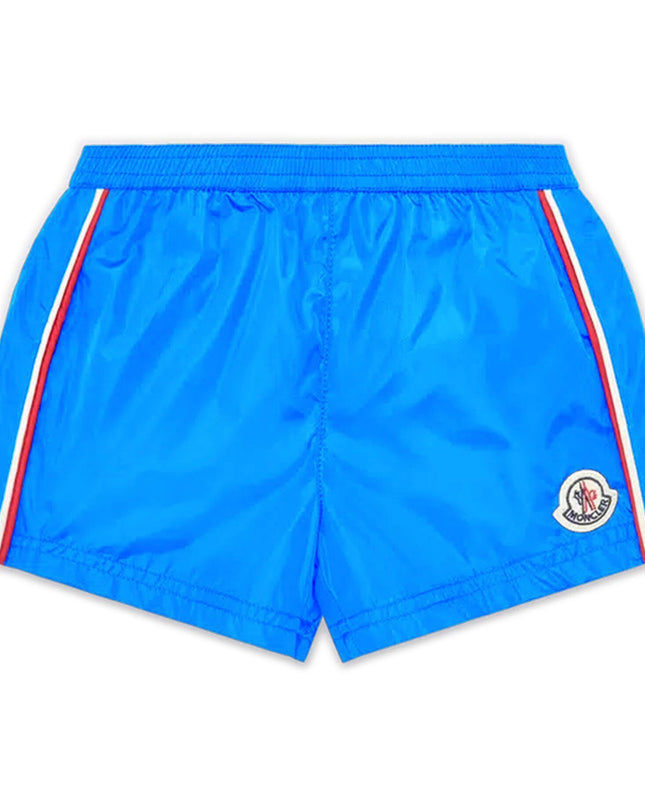 moncler-j1-954-2c000-09-53326-719-Bright Blue Swim Shorts