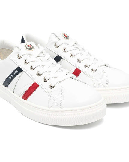 moncler-j1-954-4m000-20-m2969-p07-White Logo Sneakers