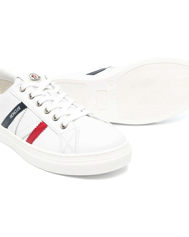 moncler-j1-954-4m000-20-m2969-p07-White Logo Sneakers
