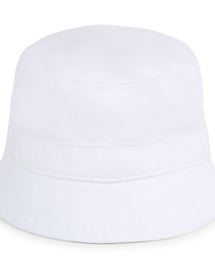 White Logo Bucket Hat