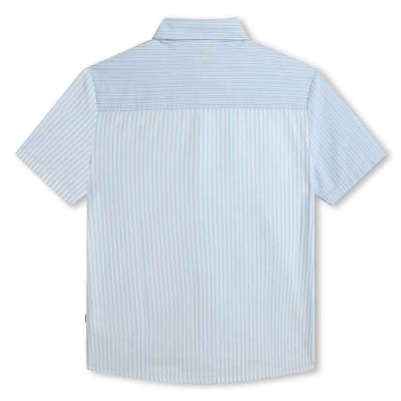 boss-j50698-10p-kb-Blue Short Sleeve Shirt
