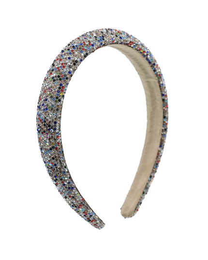 Multicolored Gemstone Rose Gold Headband