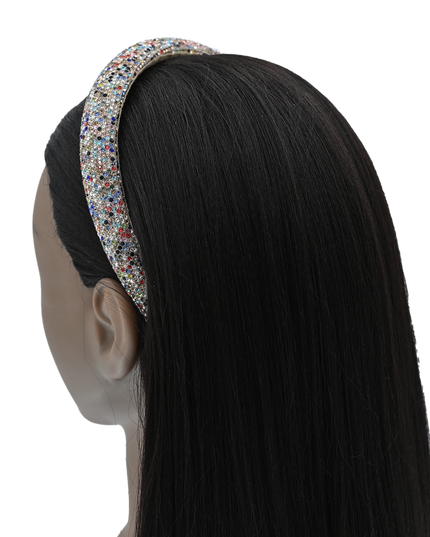Multicolored Gemstone Rose Gold Headband
