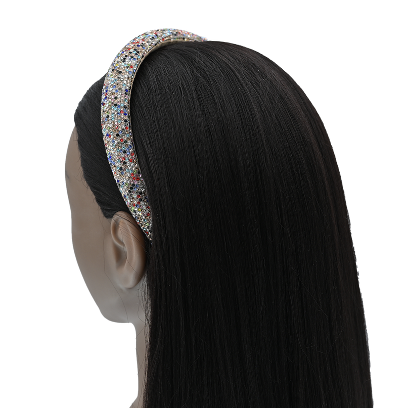 Multicolored Gemstone Rose Gold Headband