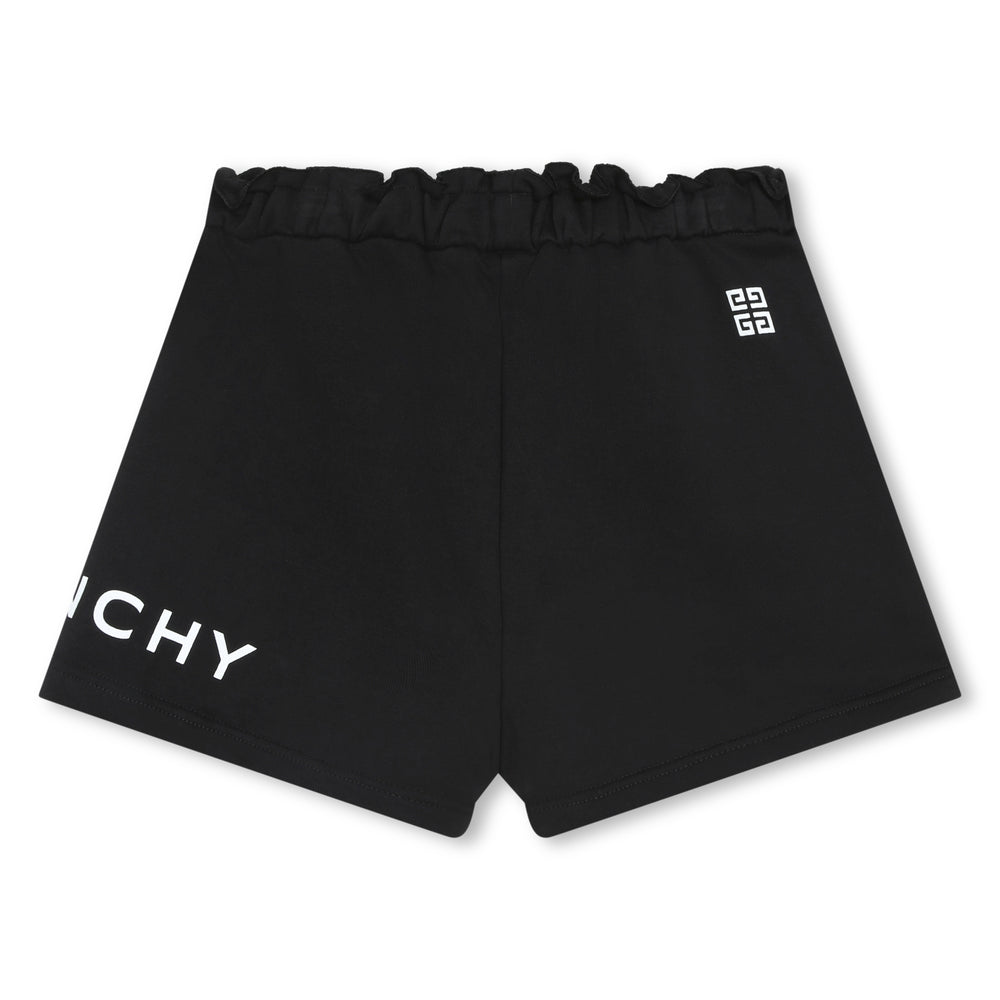 givenchy-h30062-09b-kg-Black Logo Shorts