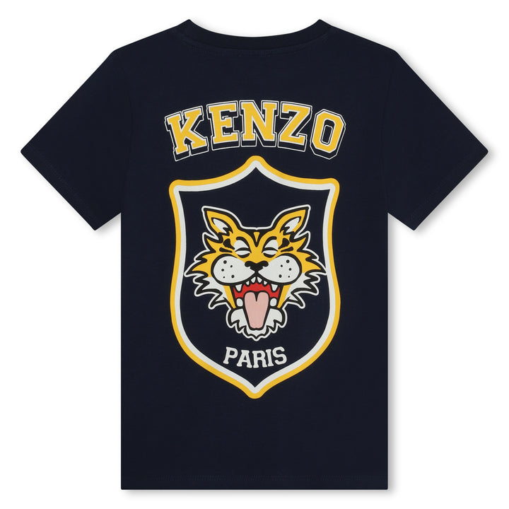 KENZO-K60342-84A-KB-NAVY-SHORT SLEEVES TEE-SHIRT
