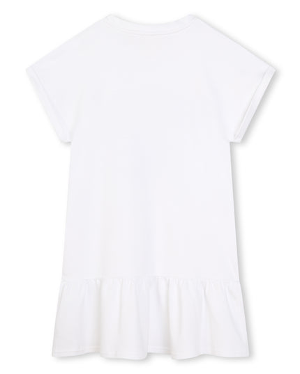 givenchy-h30286-10p-kg-White Short Sleeved Dress